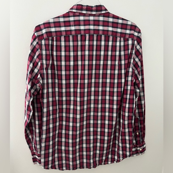 J Crew Factory Button Down Collared Shirt Sz L - Picture 8 of 8